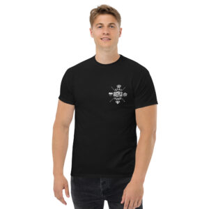 Stay humble white print