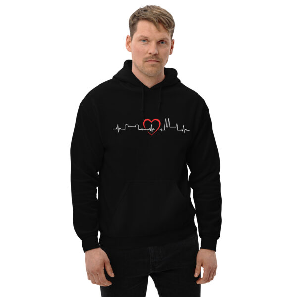 Uppsala pulse white print